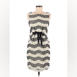 Eva Mendes for New York & Company Tie Front Sleeveless Lace Dress Size 4